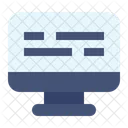 Computer Prompt Artificial Intelligence Technology Icon