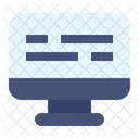 Computer Prompt Artificial Intelligence Technology Icon