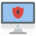 Computer Protection Computer Safety System Antivirus Icon