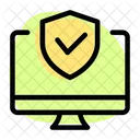 Computer Protection Computer Security Computer Lock Icon