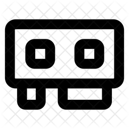 Computer Ram Icon - Download in Line Style