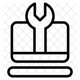コンピューターの修理  アイコン