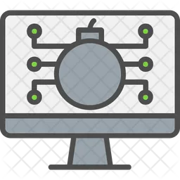 Computer Risk  Icon