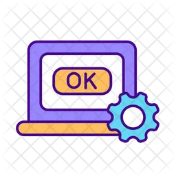 Computer safety settings configuration  Icon