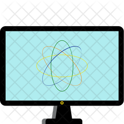 Computer Science Icon - Download in Flat Style