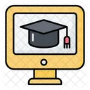 Graduate Education Graduation Icon