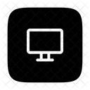 Computer Screen Commerce And Shopping Television Icon