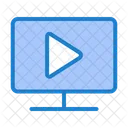 Computer Screen Computer Monitor Video Play Icon