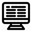Computer Screen  Icon