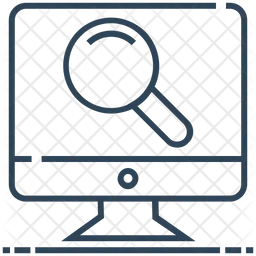 Computer Search  Icon