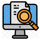 Computer Search  Icon