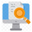 Computer Search  Icon