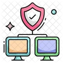 Computer Security Computer Protection Monitor Security Icon