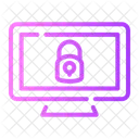 Computer Security Monitor Screen Icon