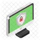 Computer Security Computer Protection Secure System Icon