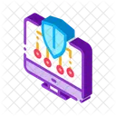 Personal Computer Protection Icon