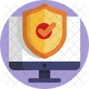 Computer Security Shield Computer Protection Icon