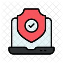 컴퓨터 보안 컴퓨터 보호 시스템 보안 아이콘