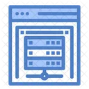 Computer Server Data Center Data Server Icon