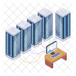 Computer Servers  Icon