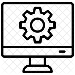 Computer Setting  Icon