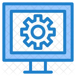 Computer Setting  Icon