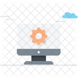 Computer Setting  Icon