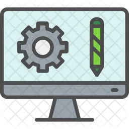 Computer Setting  Icon