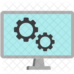 Computer Setting  Icon