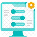 Computer setting  Icon