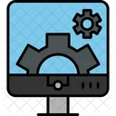 Computer Settings Computer Install Icon