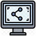 Computer Share  Icon