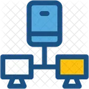 Computer Sharing Server Icon