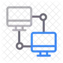 Network Connection Filetransfer Icon