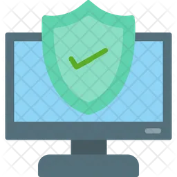 Computer Shield  Icon