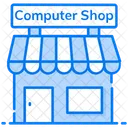 Computer Shop Marketplace Outlet Icon