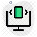 Computer Slider Horizontal  Icon