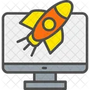 Computer Spaceship Space Computer Icon