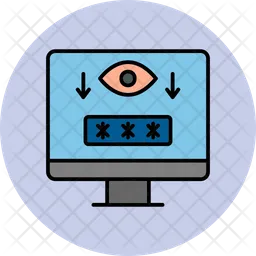 Computer Spyware  Icon