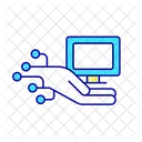 Computer-Support  Symbol