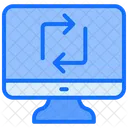 Computersynchronisierung  Symbol