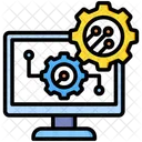 Computer System Automation It Systems Icon