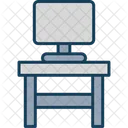 Computer Table Computer Table Icon