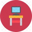 Computer Table Computer Table Icon