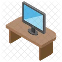 Computer Table Electronic Device Output Device Icon
