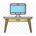 Table Desk Computer Icon