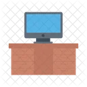 Computer Table Lcd Icon