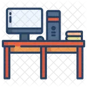 Computer Table  Icon