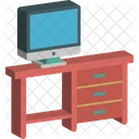 Computer Table Office Desk Study Table Icon