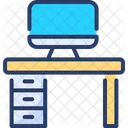 Computer Table  Icon